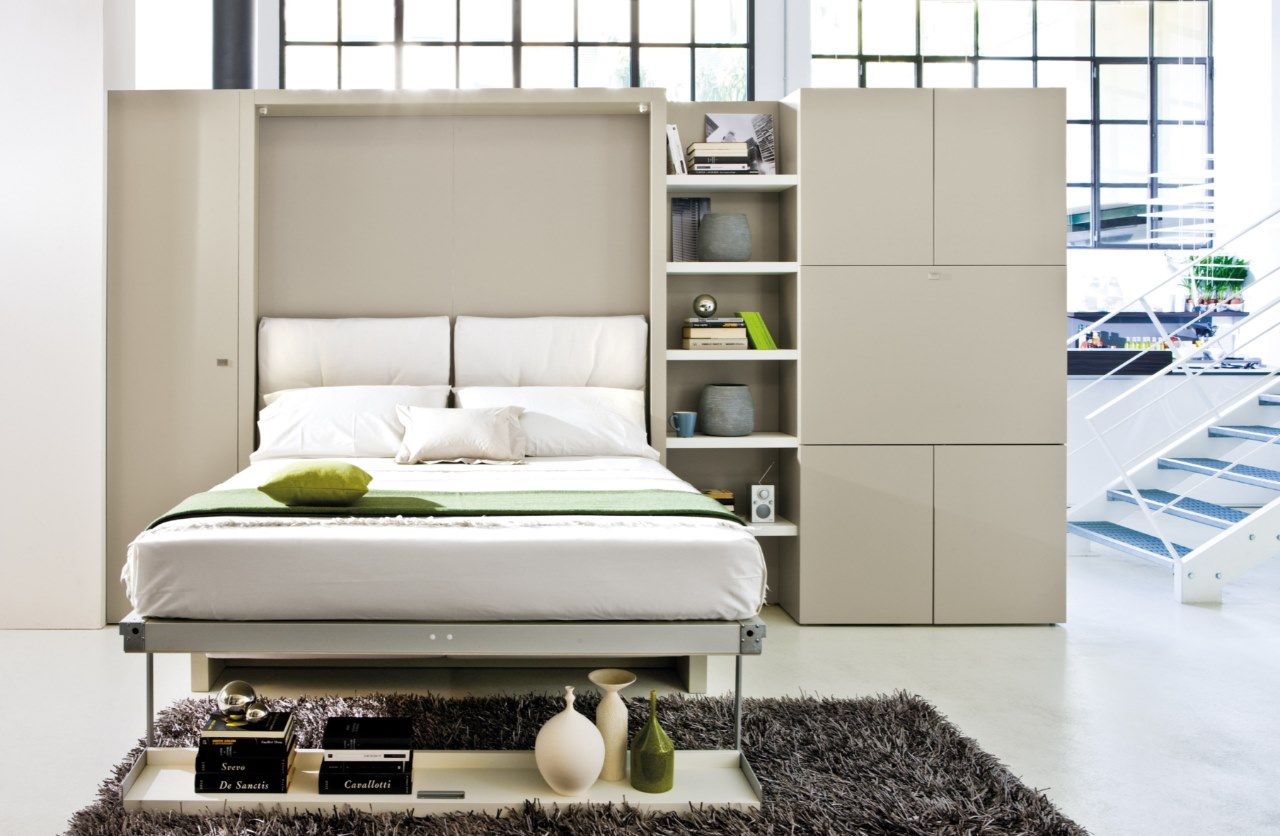 Thiết kế kích thước giường ngủ kết hợp tủ quần áo phù hợp với diện tích căn phòng