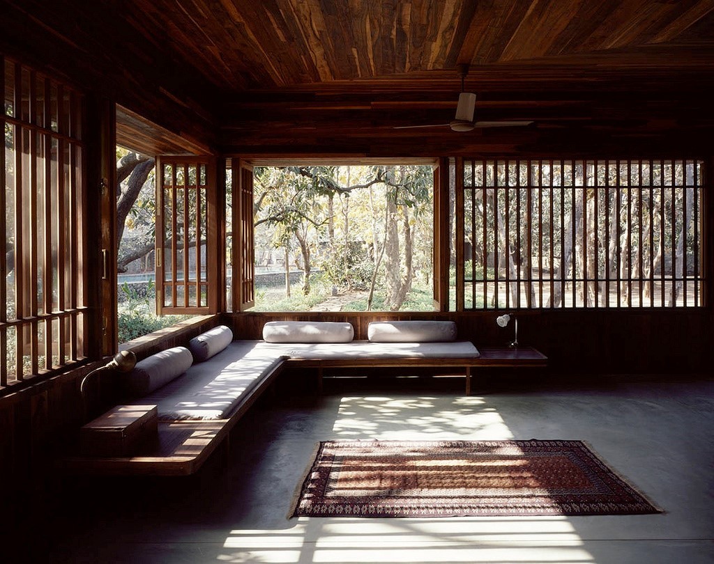 Màu sắc mộc mạc nhẹ nhàng trong nội thất Nhật Bản