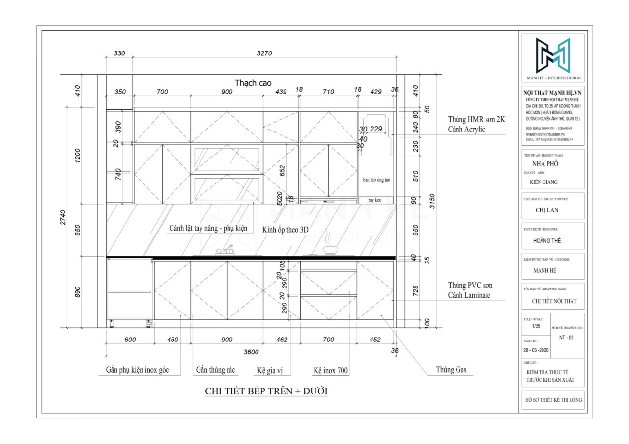 Bản Vẽ CAD Các Mẫu Tủ Bếp 2D Thông Dụng Trong Căn Hộ Nhà Phố