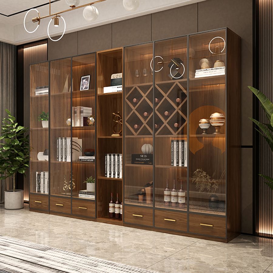 Mẫu tủ rượu gỗ công nghiệp đẹp sang trọng và đẳng cấp