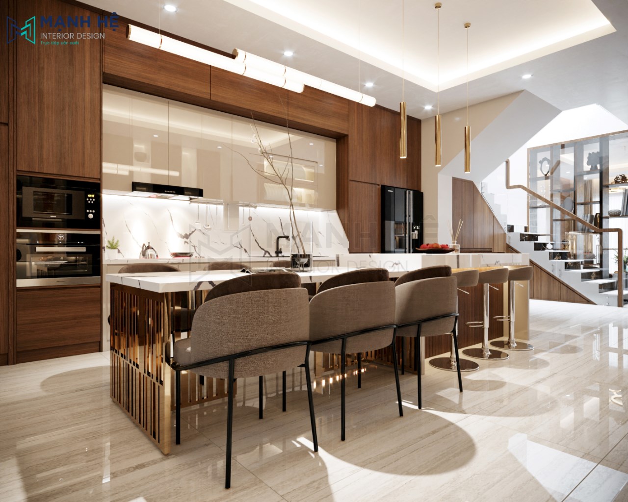 Nội thất nhà phố – Quận 12 – chị Chuyên – 3PN Nội thất nhà phố – Quận 12 – chị Chuyên – 3PN