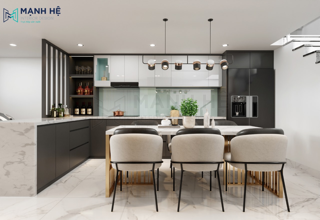 Nội thất nhà phố chị Yến – 3PN – Bình Tân Nội thất nhà phố chị Yến – 3PN – Bình Tân