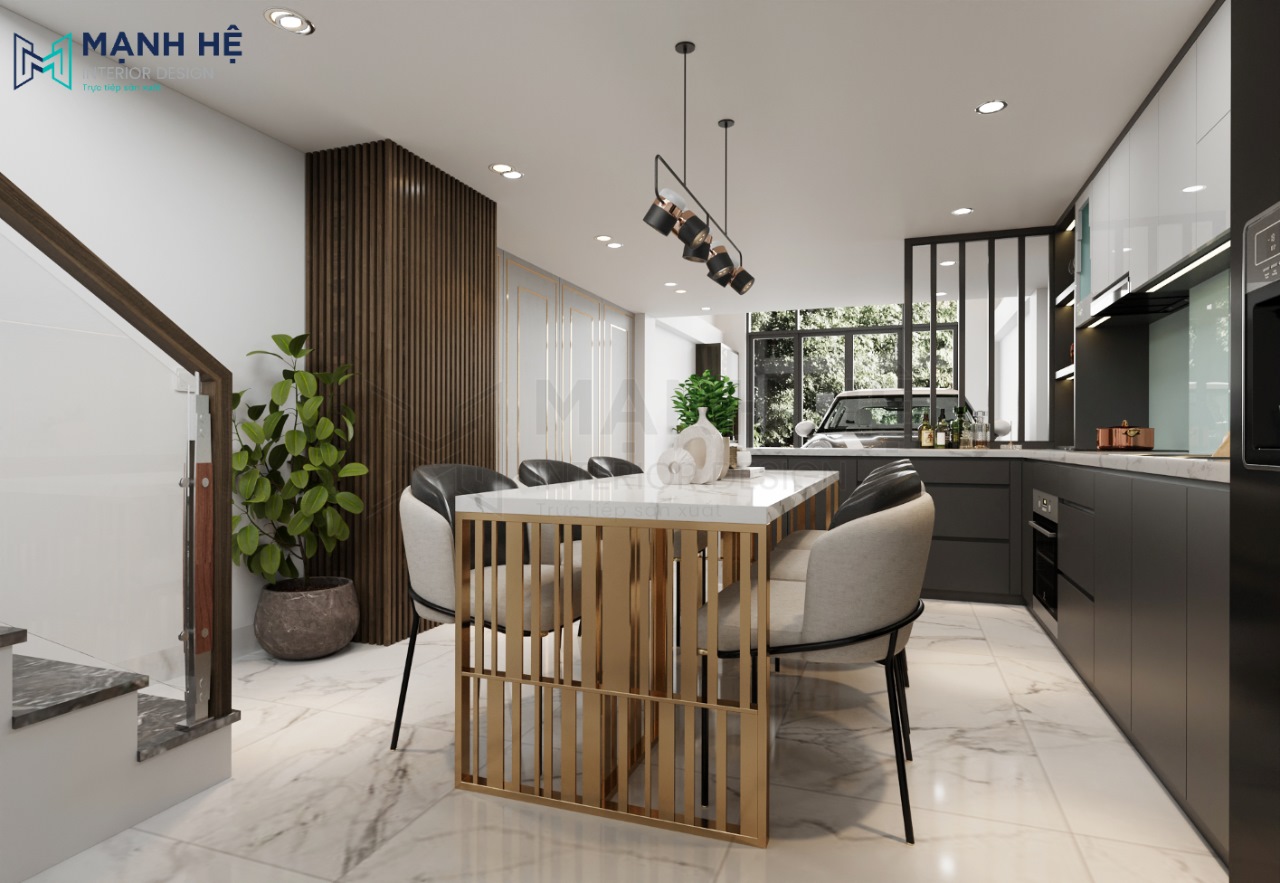 Nội thất nhà phố chị Yến – 3PN – Bình Tân Nội thất nhà phố chị Yến – 3PN – Bình Tân