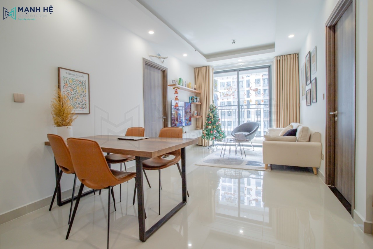 Thi công căn hộ Boulevard – 59m2 – 2PN Thi công căn hộ Boulevard – 59m2 – 2PN