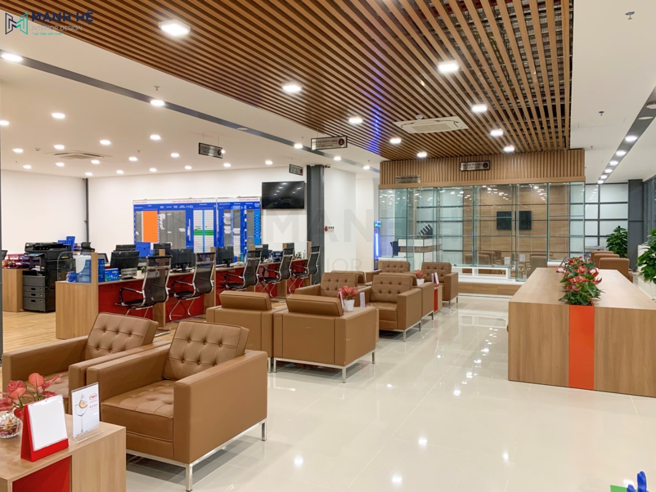 Thi công nội thất văn phòng showroom Toyota Bình Phước Thi công nội thất văn phòng showroom Toyota Bình Phước