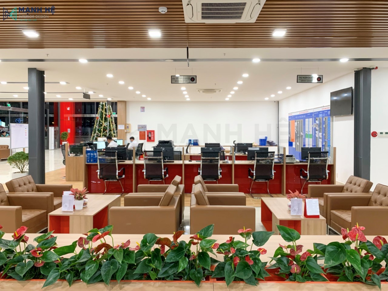 Thi công nội thất văn phòng showroom Toyota Bình Phước Thi công nội thất văn phòng showroom Toyota Bình Phước