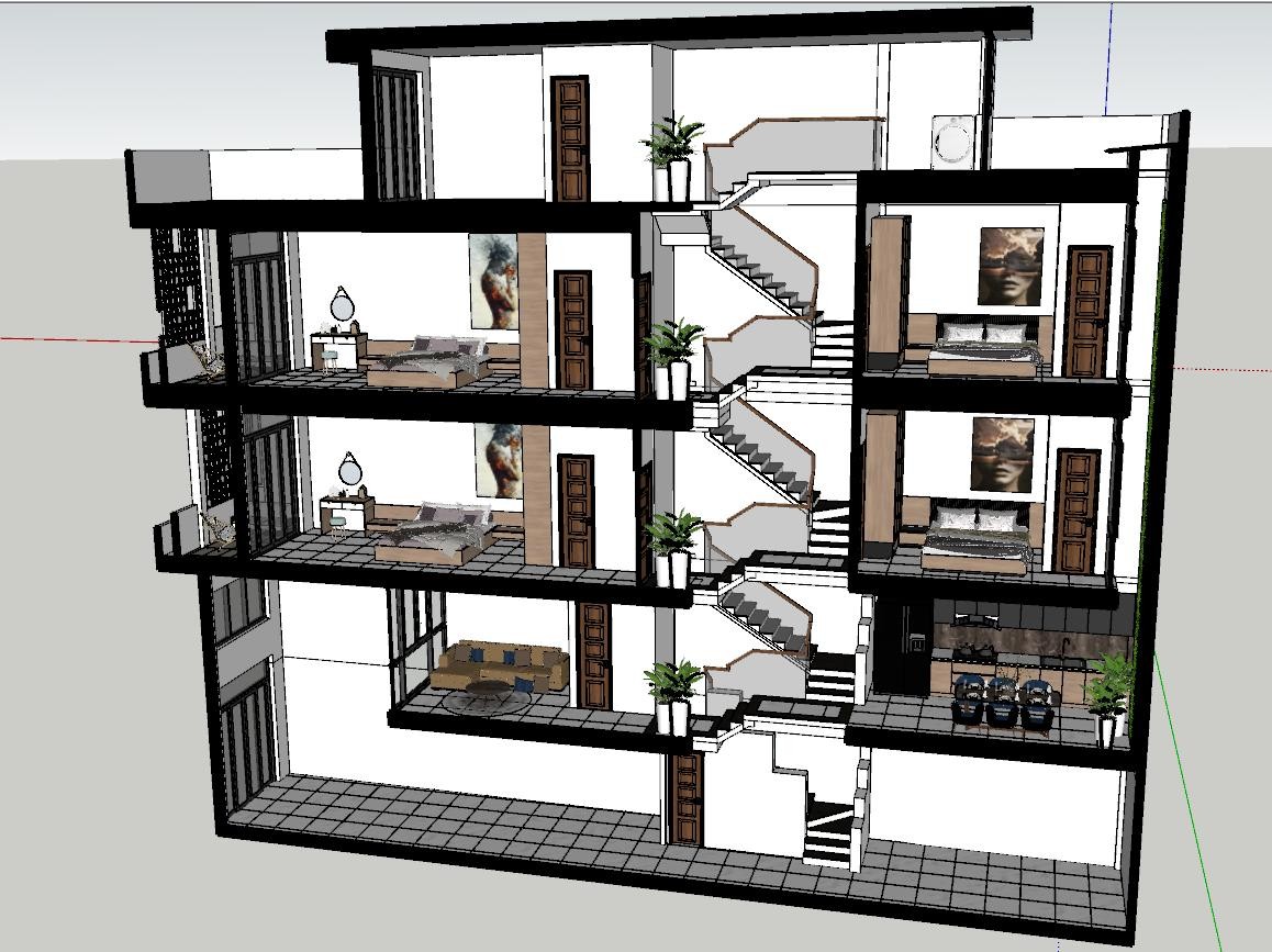3 mẫu thiết kế nhà 2 tầng 4x12m rẻ đẹp đáng xây hiện nay - WEDO - Công ty Thiết  kế Thi công xây dựng chuyên nghiệp hàng đầu Việt Nam