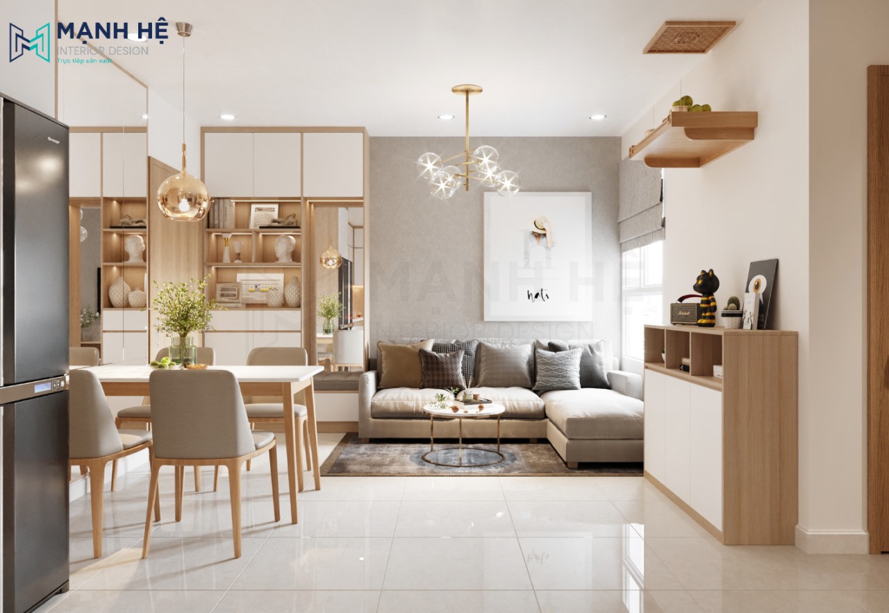 Màu sơn tường và gam màu chủ đạo hợp phong thủy theo mệnh của gia chủ sẽ đem đến may mắn