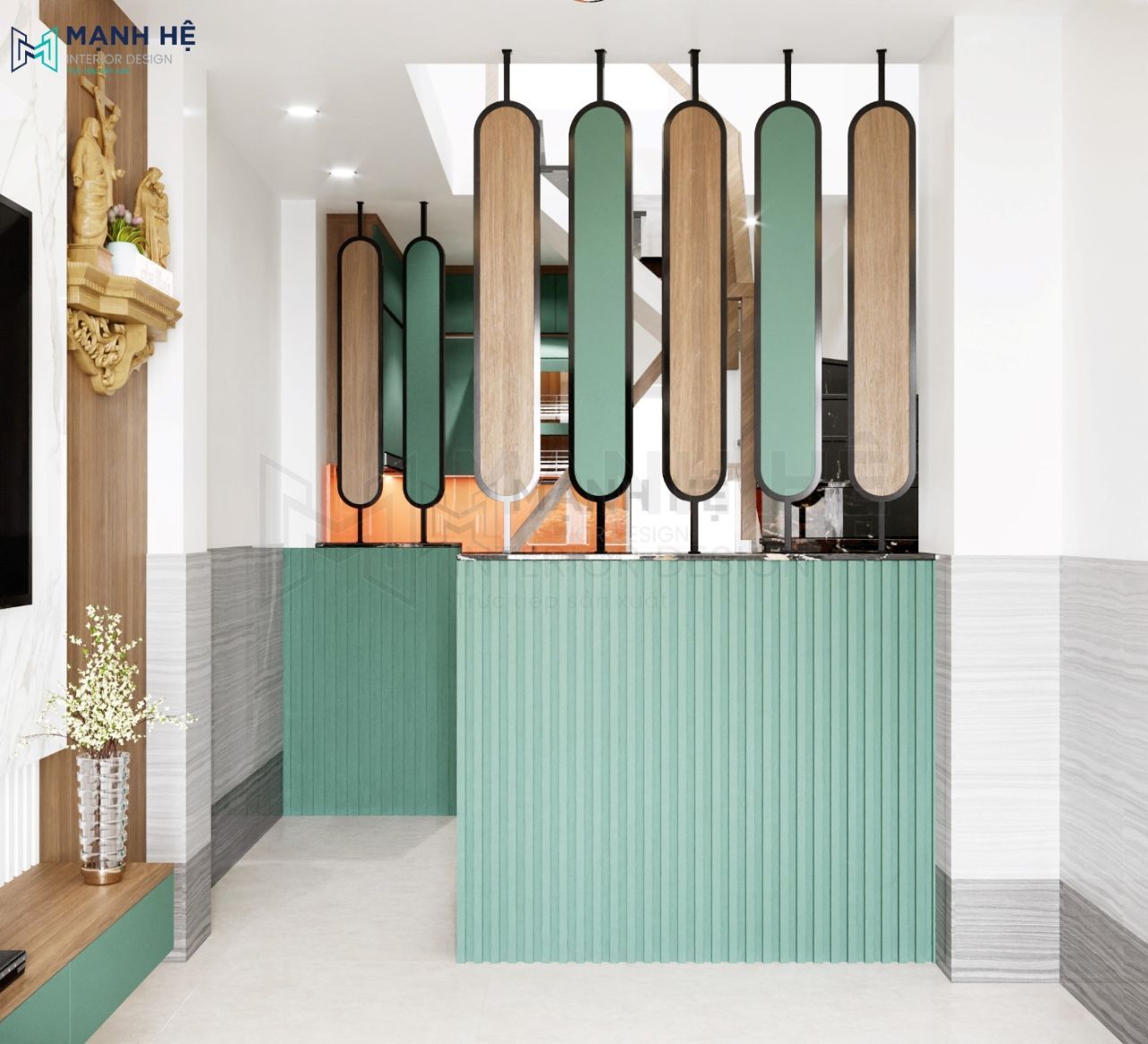 Nội thất nhà phố anh Chiến – 3PN – Quận 8 Nội thất nhà phố anh Chiến – 3PN – Quận 8