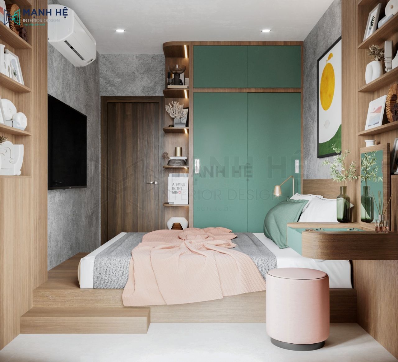 Nội thất nhà phố anh Chiến – 3PN – Quận 8 Nội thất nhà phố anh Chiến – 3PN – Quận 8