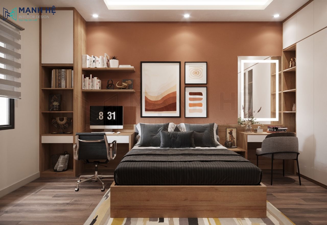 Nội thất nhà phố anh Hùng – 3 PN – Bình Dương Nội thất nhà phố anh Hùng – 3 PN – Bình Dương