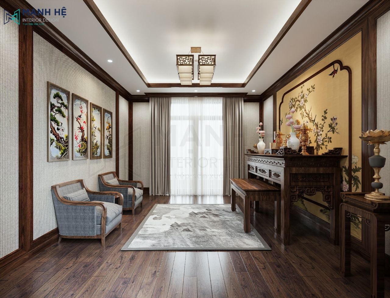 Nội thất biệt thự Bình Dương – 1 Trệt 2 Tầng – Anh Qúy Nội thất biệt thự Bình Dương – 1 Trệt 2 Tầng – Anh Qúy