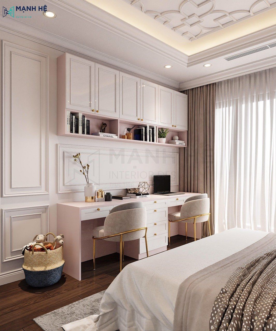 Nội thất biệt thự Đồng Tháp – 3 Tầng – Chị Ngọc Nội thất biệt thự Đồng Tháp – 3 Tầng – Chị Ngọc