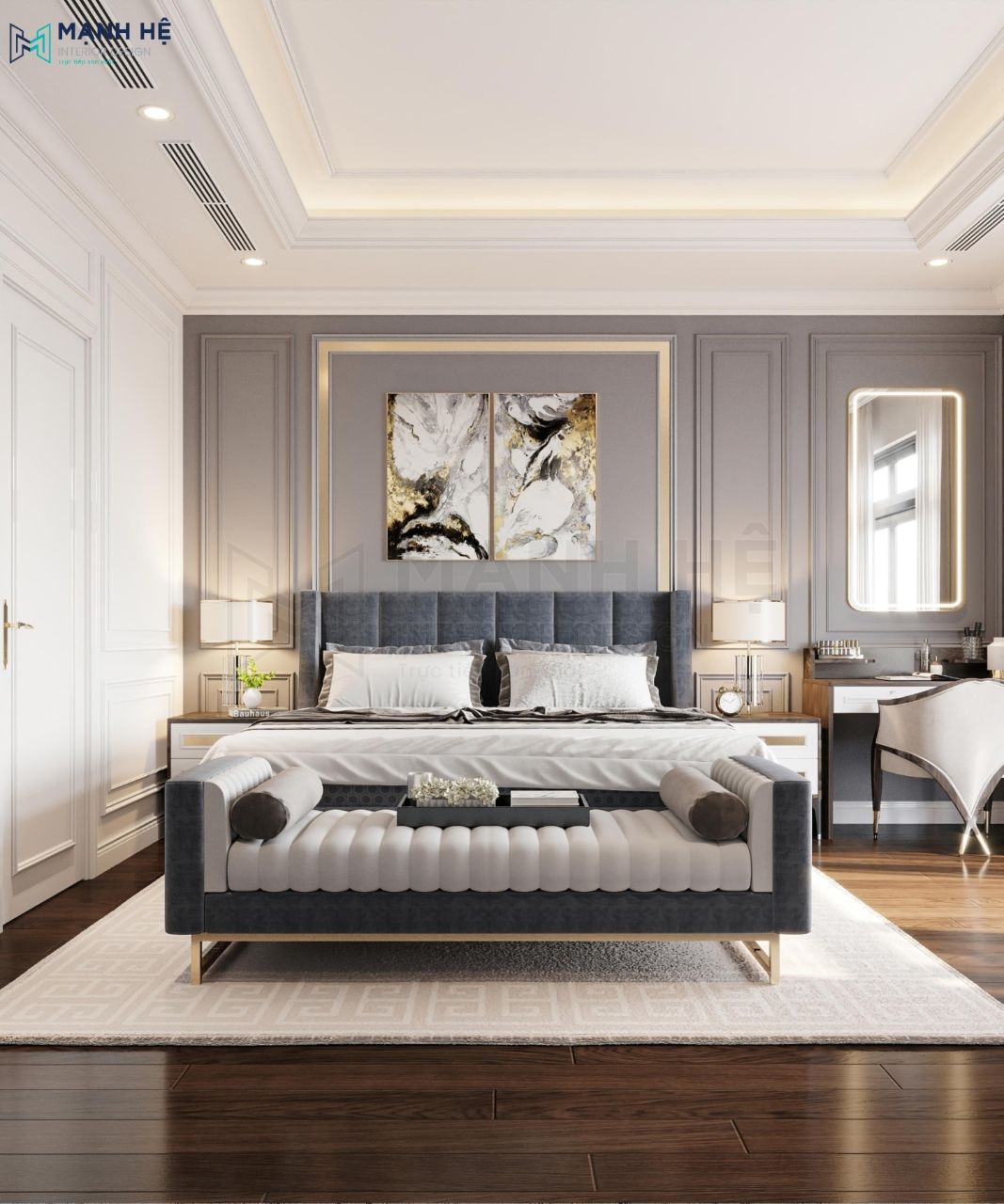 Nội thất biệt thự Đồng Tháp – 3 Tầng – Chị Ngọc Nội thất biệt thự Đồng Tháp – 3 Tầng – Chị Ngọc