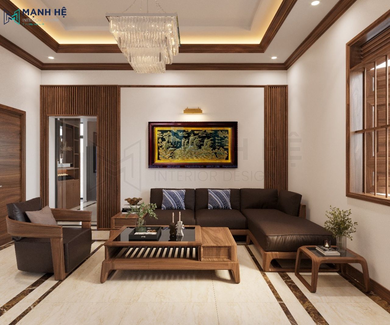 Nội thất biệt thự Đồng Nai – 1 Trệt 1 Tầng – Chị Linh Nội thất biệt thự Đồng Nai – 1 Trệt 1 Tầng – Chị Linh