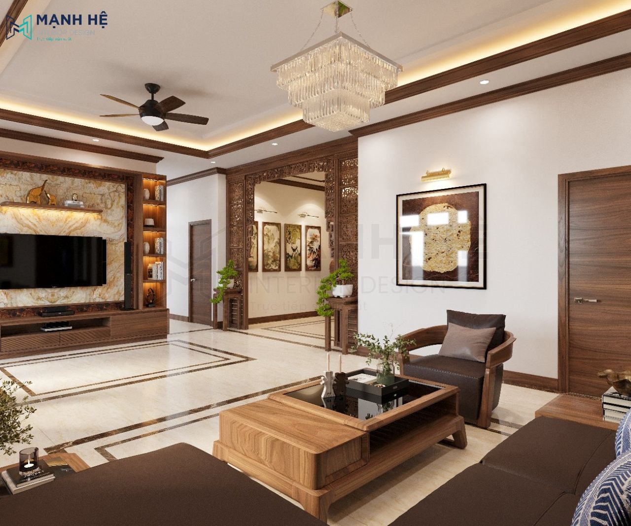 Nội thất biệt thự Đồng Nai – 1 Trệt 1 Tầng – Chị Linh Nội thất biệt thự Đồng Nai – 1 Trệt 1 Tầng – Chị Linh