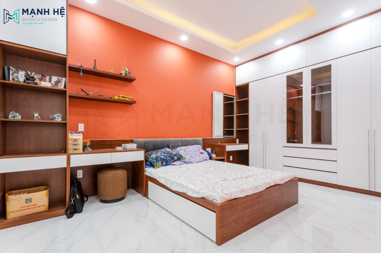 Hoàn thiện nội thất nhà phố Anh Hùng – Bình Dương – 3PN Hoàn thiện nội thất nhà phố Anh Hùng – Bình Dương – 3PN