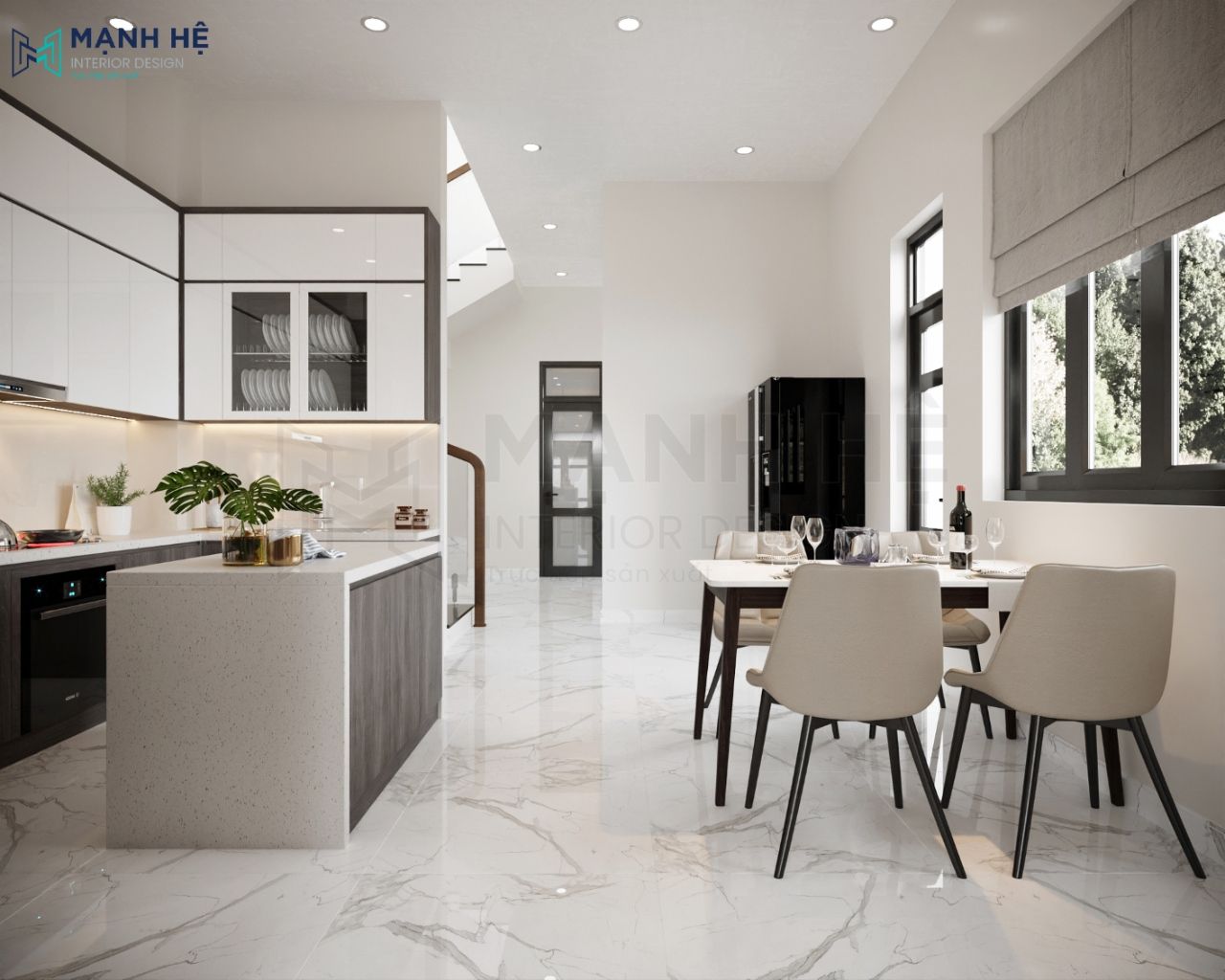 Nội thất nhà phố anh Đức – Long An – 5PN Nội thất nhà phố anh Đức – Long An – 5PN