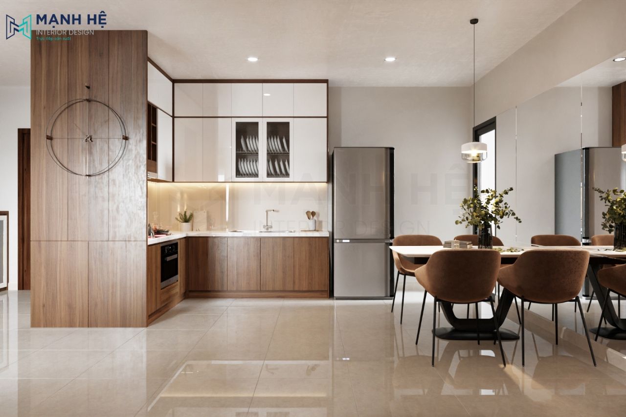 Trang trí phòng bếp hiện đại - tiện nghi