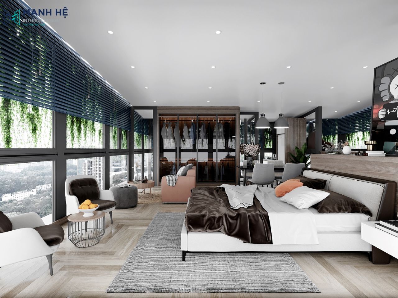 Nội thất nhà phố tầng áp mái – anh Lộc – Quận 1 Nội thất nhà phố tầng áp mái – anh Lộc – Quận 1