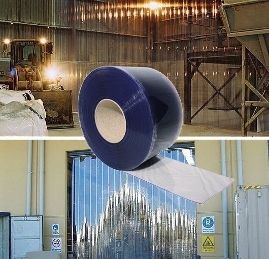 Rèm nhựa ngăn ngừa bụi và tiếng ồn tại công xưởng