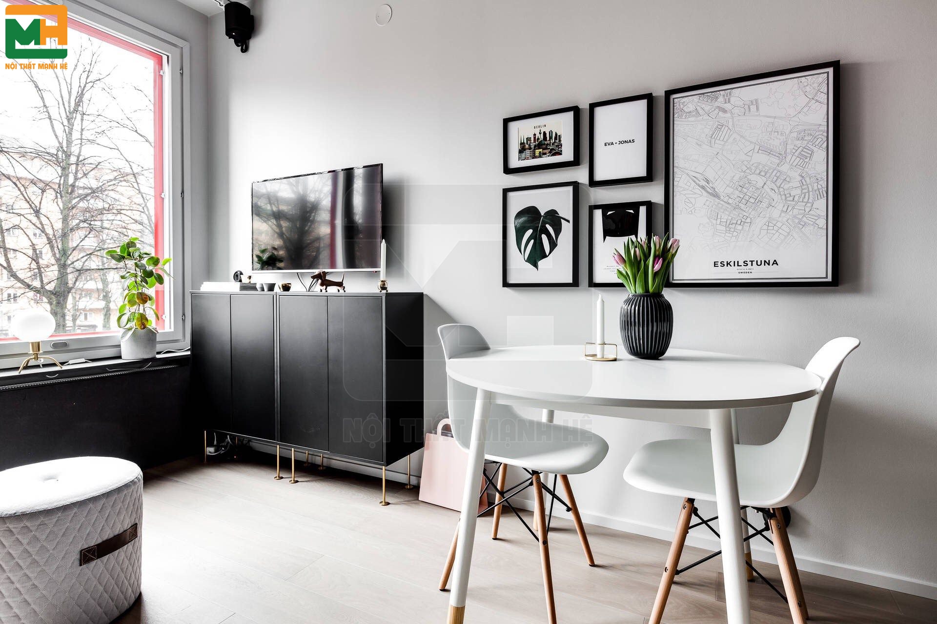 Một căn hộ có diện tích nhỏ không đồng nghĩa với việc không được đẹp và sang trọng