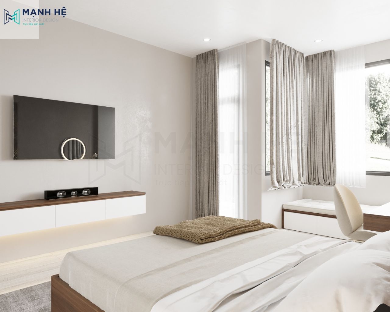 Nội thất nhà phố Đồng Tháp – Anh Dũng – 2PN – 150m2 Nội thất nhà phố Đồng Tháp – Anh Dũng – 2PN – 150m2