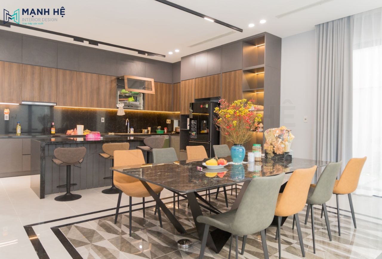 Nội thất biệt thự chị Ngân – Quận 6 – 3 LẦU Nội thất biệt thự chị Ngân – Quận 6 – 3 LẦU