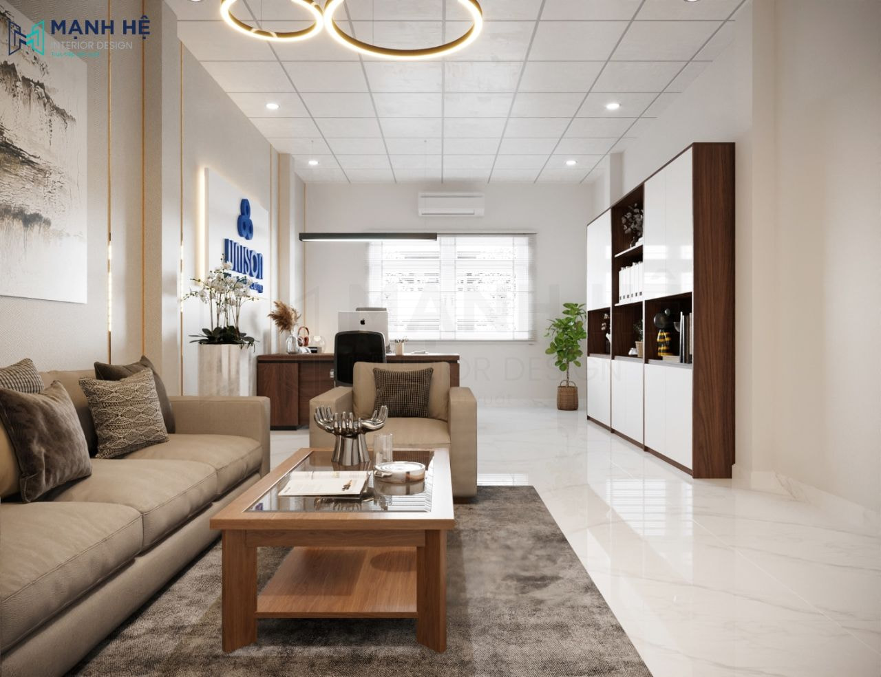 Thiết kế nội thất công ty Unison – 250m2 Thiết kế nội thất công ty Unison – 250m2