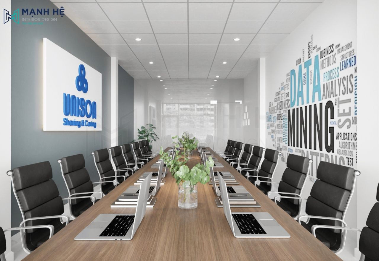 Thiết kế nội thất công ty Unison – 250m2 Thiết kế nội thất công ty Unison – 250m2