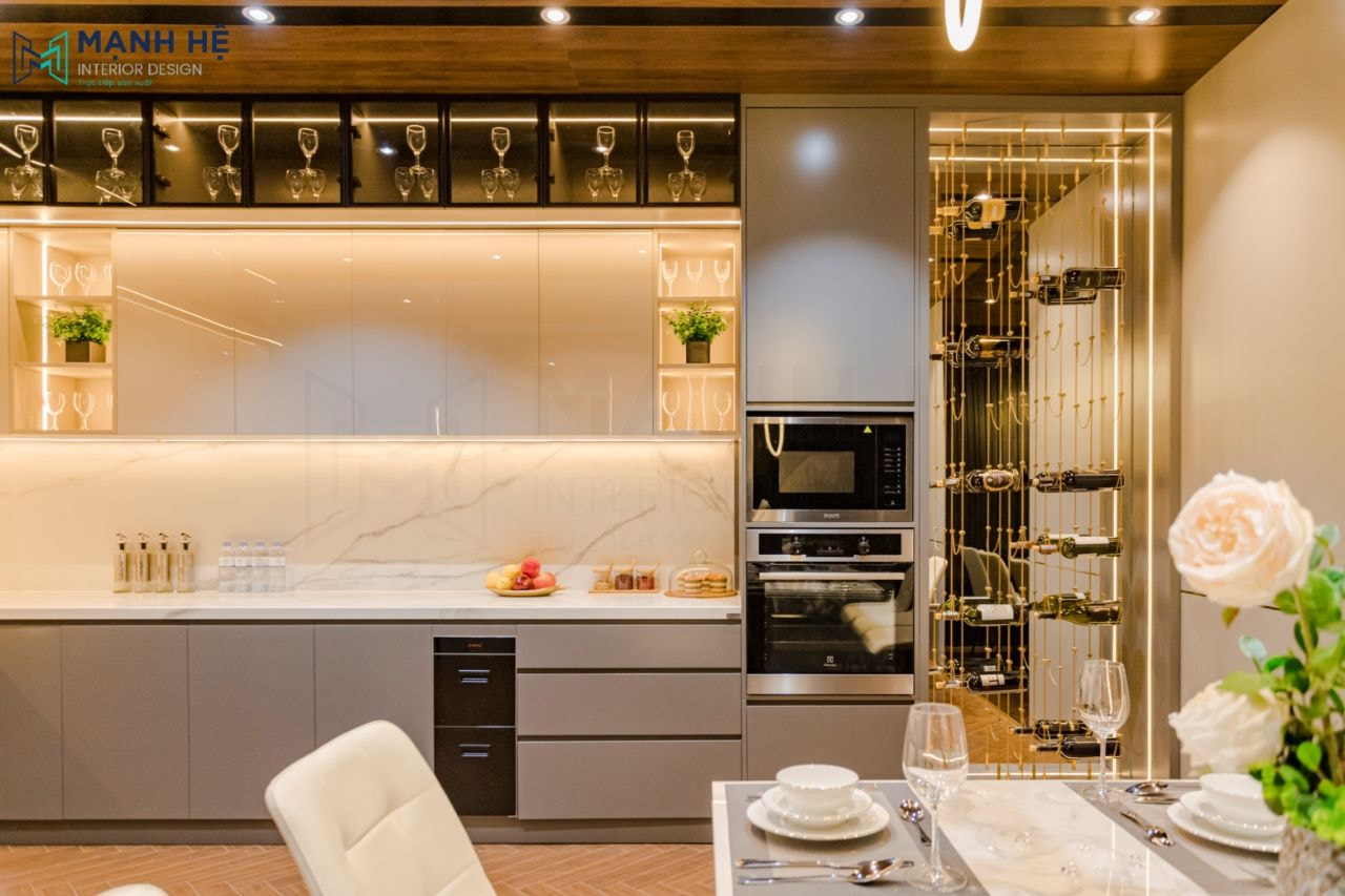 Thi công nội thất nhà mẫu Mạnh Hệ Thi công nội thất nhà mẫu Mạnh Hệ