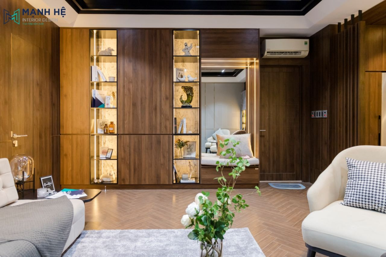 Thi công nội thất nhà mẫu Mạnh Hệ Thi công nội thất nhà mẫu Mạnh Hệ