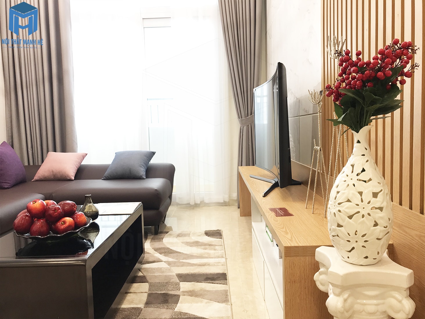 nội thất phòng khách chung cư