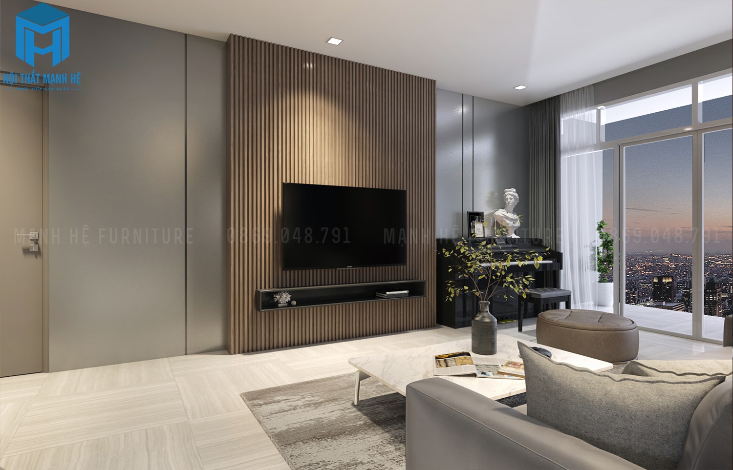 ốp tường bằng gỗ