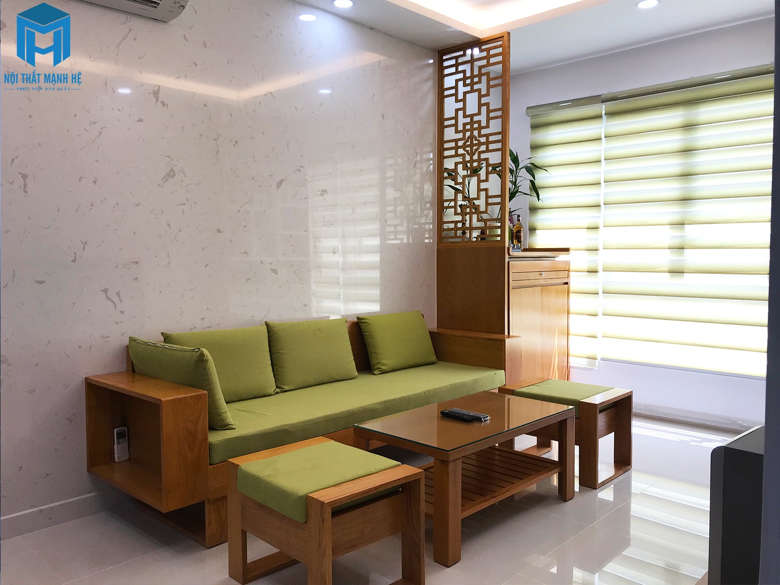 mẫu thi công nội thất căn hộ tân phú