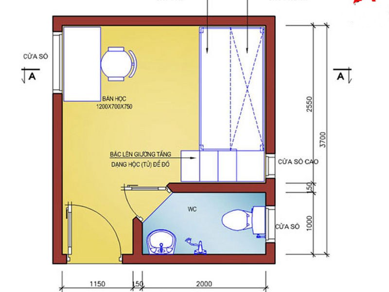 5. Ví Dụ Cụ Thể về Cách Tính Diện Tích Phòng Trọ