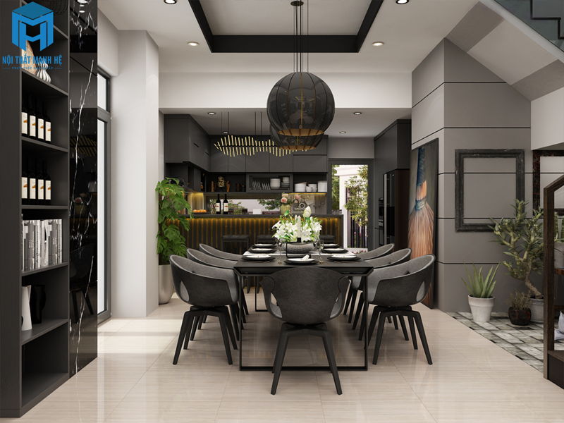 Nội thất nhà phố Quận 10 – Anh Hưng – 4 Tầng Nội thất nhà phố Quận 10 – Anh Hưng – 4 Tầng