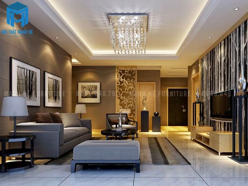 Trần thạch cao giật cấp cơ bản