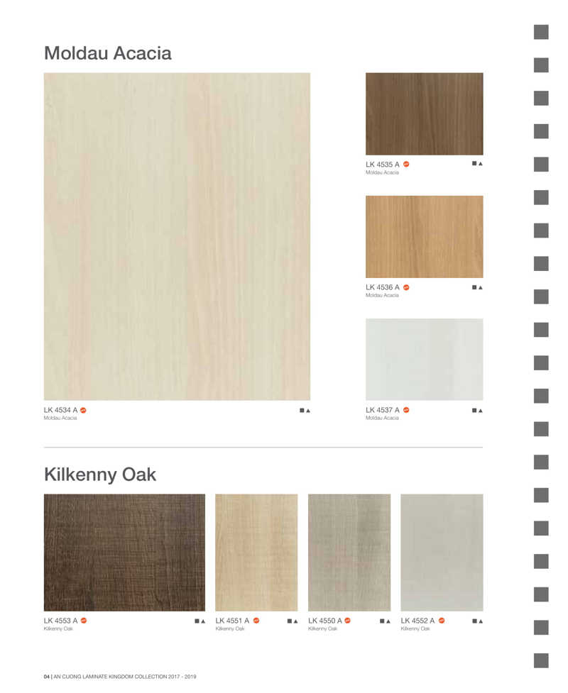 Laminate là gì? Tổng hợp mã màu Laminate trong catalogue An Cường