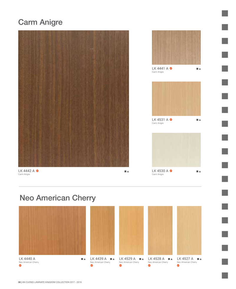 Laminate là gì? Tổng hợp mã màu Laminate trong catalogue An Cường
