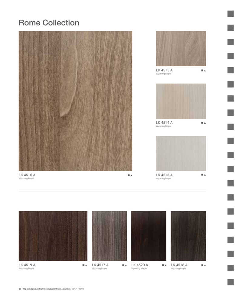 Laminate là gì? Tổng hợp mã màu Laminate trong catalogue An Cường