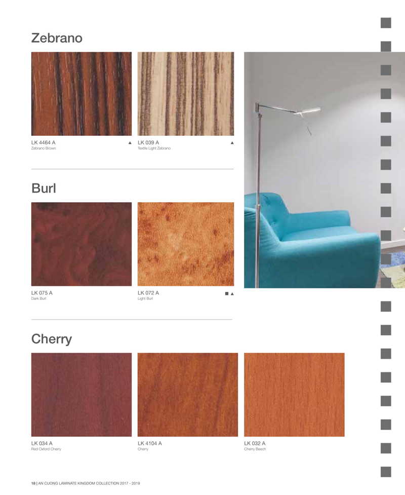 Laminate là gì? Tổng hợp mã màu Laminate trong catalogue An Cường