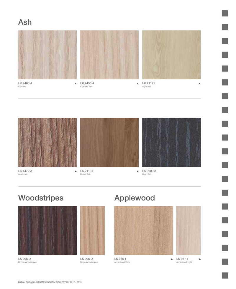 Laminate là gì? Tổng hợp mã màu Laminate trong catalogue An Cường