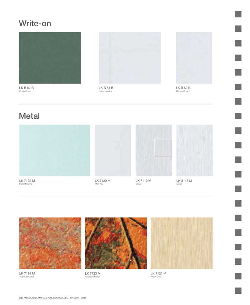 Laminate là gì? Tổng hợp mã màu Laminate trong catalogue An Cường