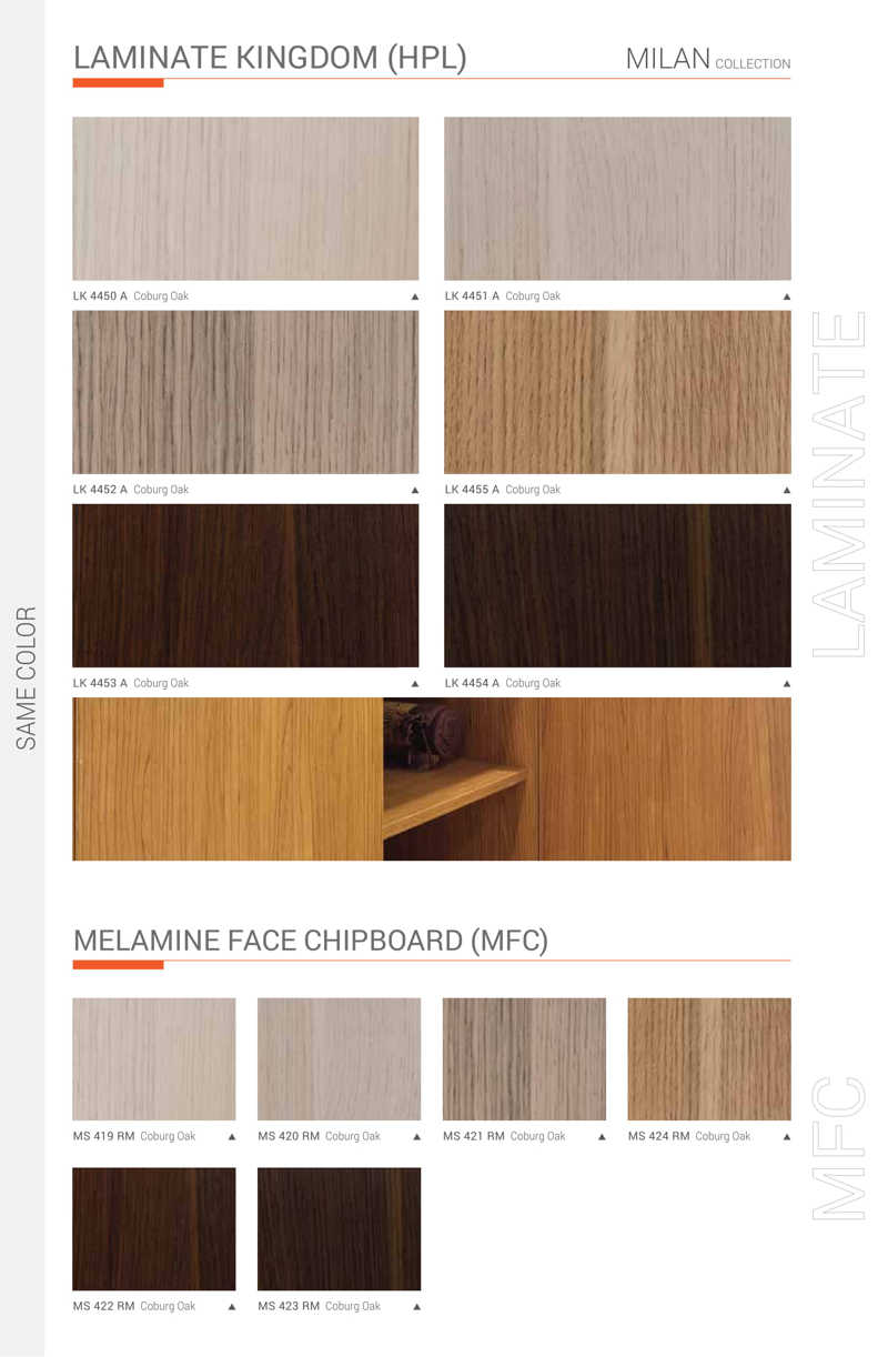 Laminate là gì? Tổng hợp mã màu Laminate trong catalogue An Cường