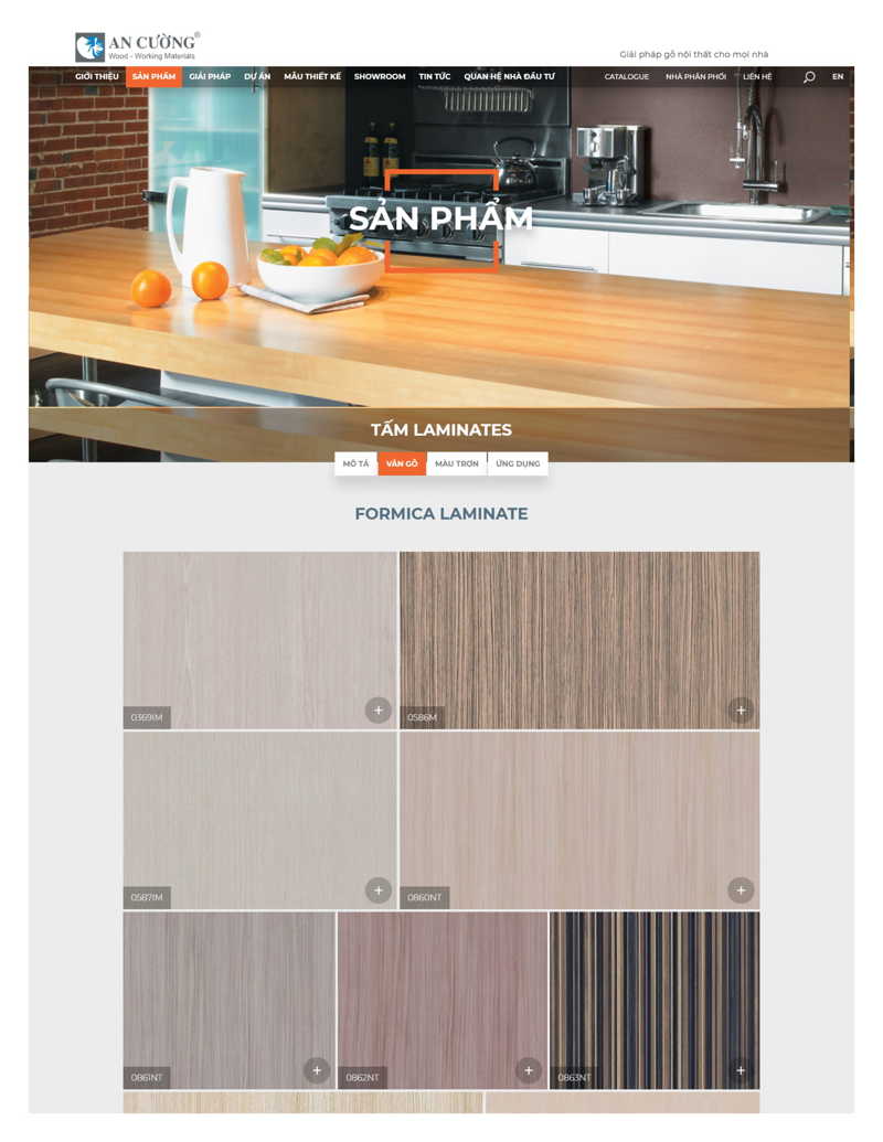 Laminate là gì? Tổng hợp mã màu Laminate trong catalogue An Cường