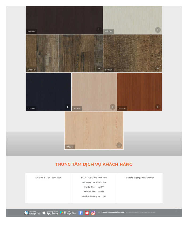 Laminate là gì? Tổng hợp mã màu Laminate trong catalogue An Cường