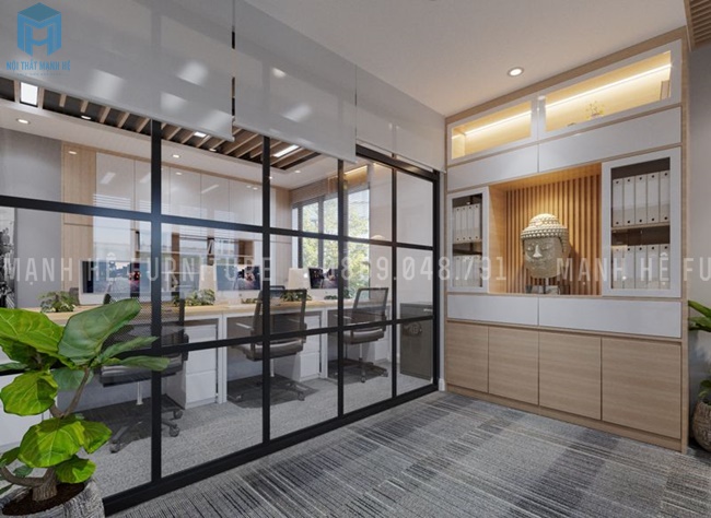 Thiết kế nội thất văn phòng cần tạo không gian thoải mái nhất cho nhân viên