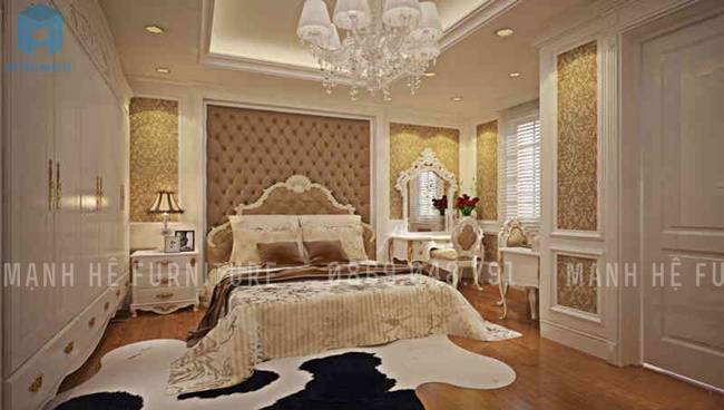 ốp mút phòng ngủ