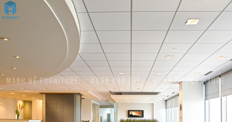 mẫu trần thạch cao thả, đẹp